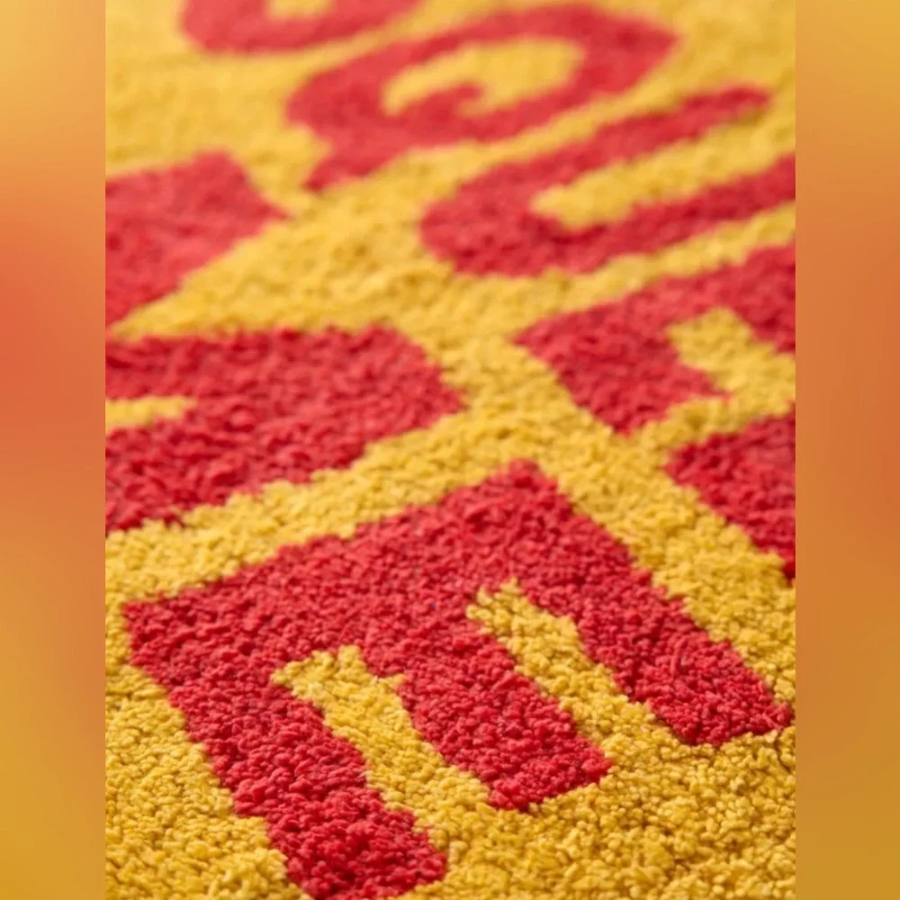 Urban Outfitters Lemon Squeeze Bath Mat
